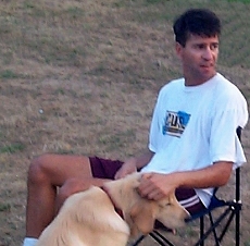 Josh at Tufts, July 1999