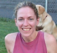 Lisa at Tufts, August 1999